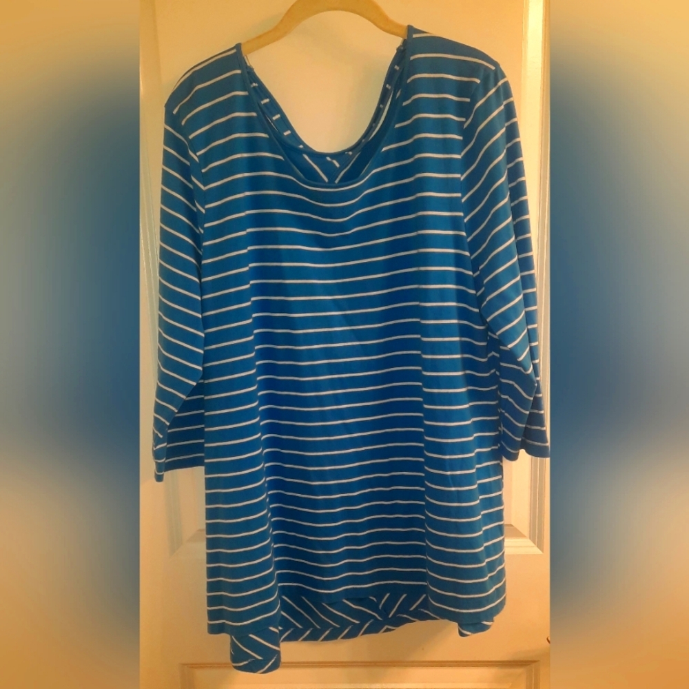 Blue Blouse Erm London XXL
